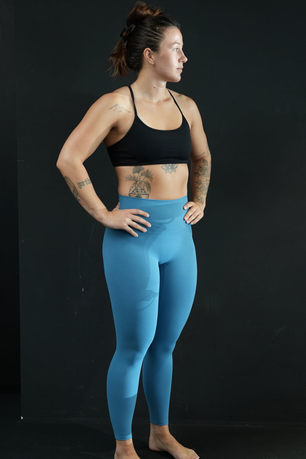 V1 LEGGING - BLUE
