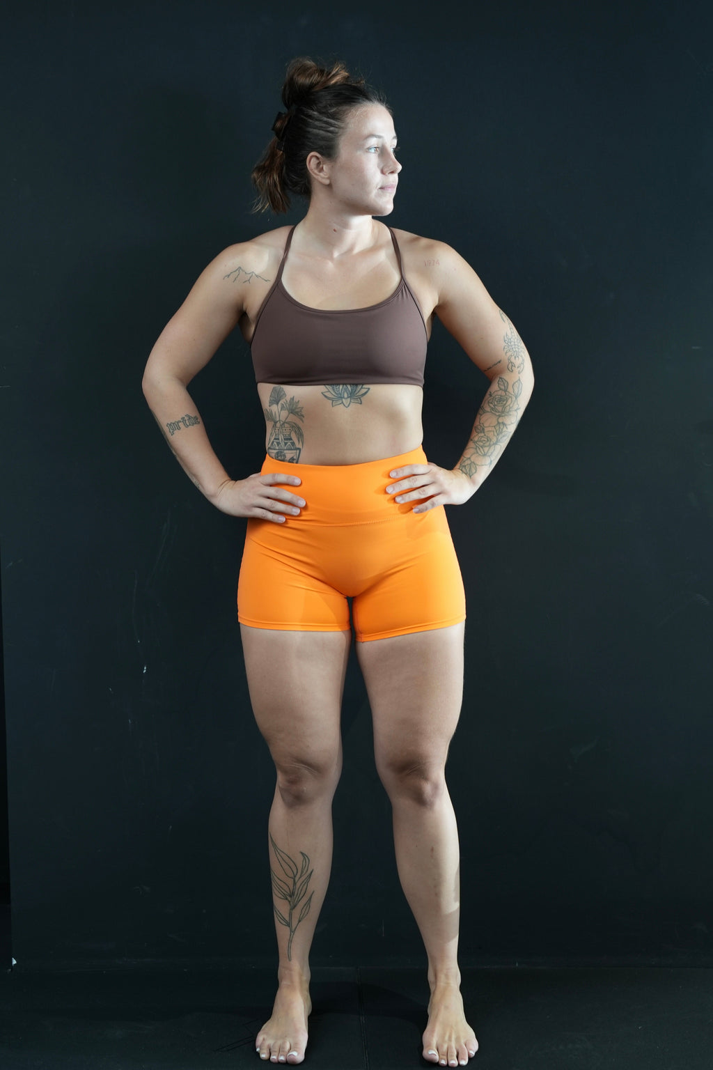 BOOTY SHORT - ORANGE