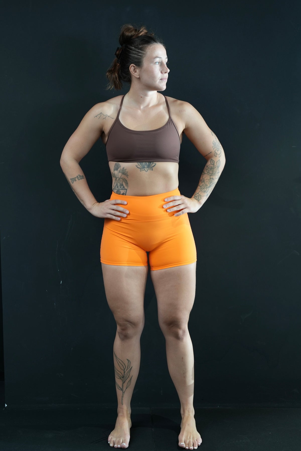 BOOTY SHORT - ORANGE