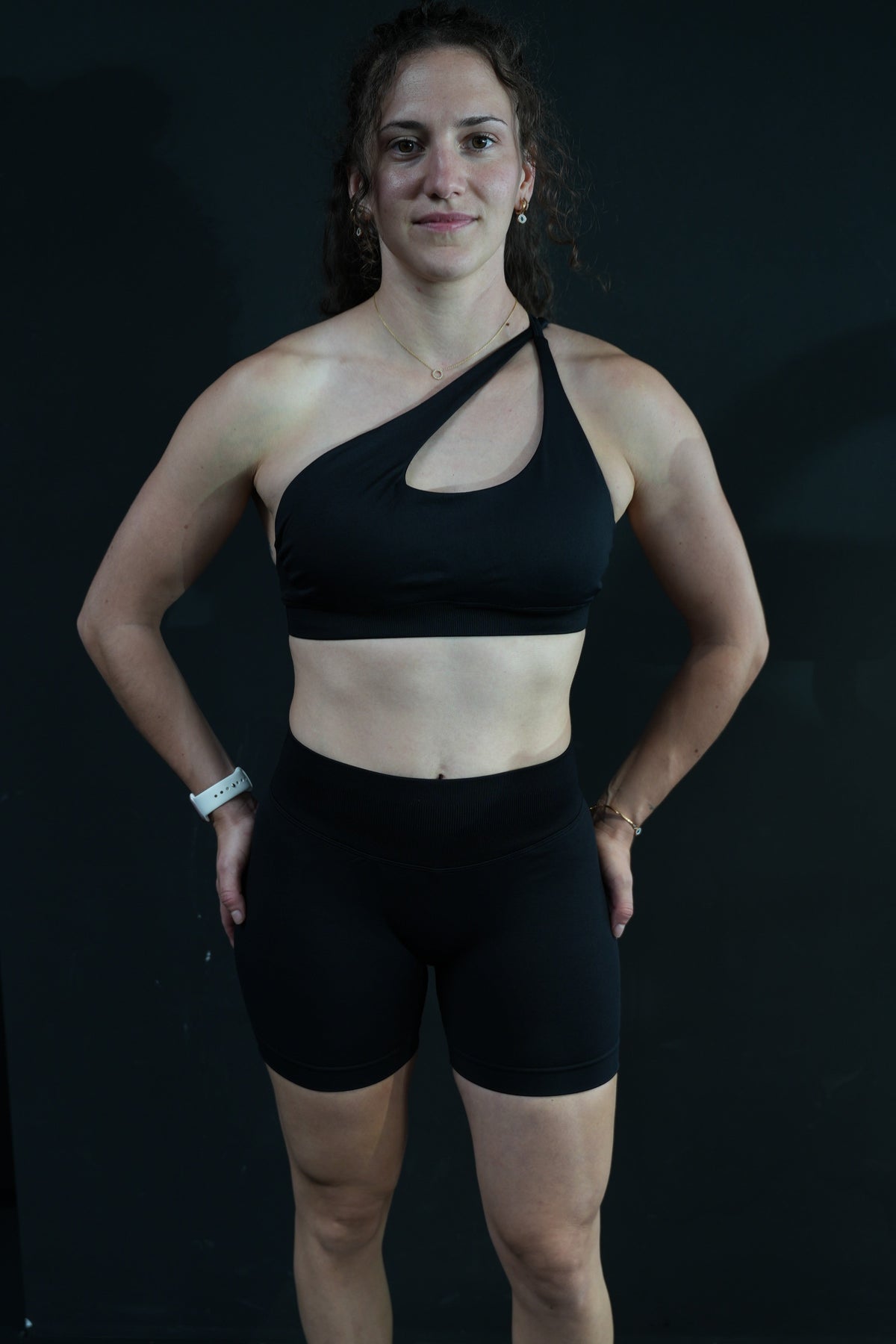 AURA PUSH-UP SHORT - BLACK