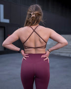 BRA V1 CROSS - BROWN