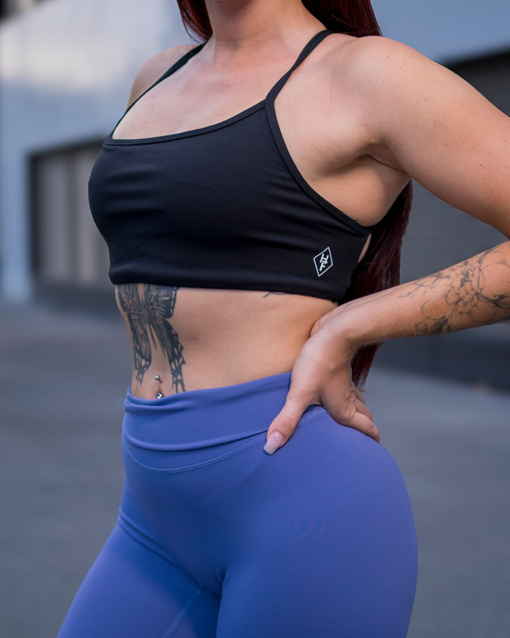 BRA V1 CROSS - BLACK