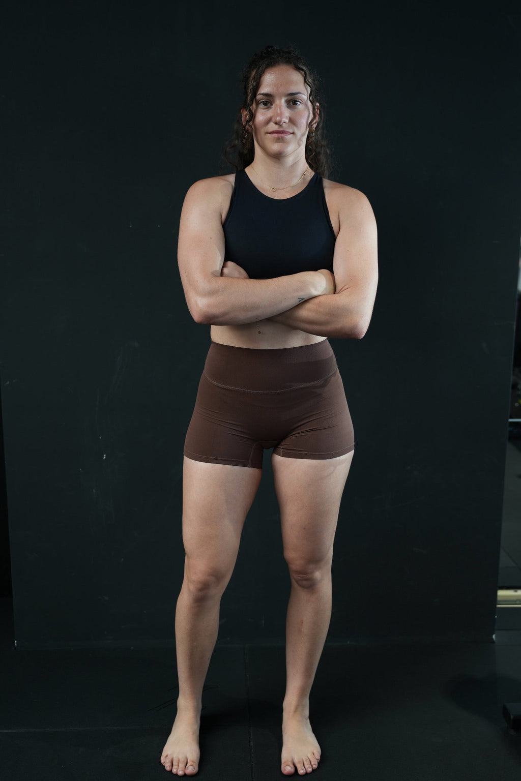 BOOTY SHORT - BROWN