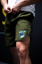 MEN SHORT PERFORMANCE - GREEN